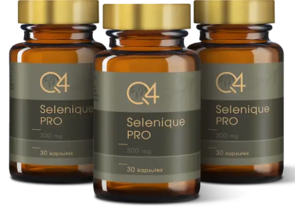 Selen organiczny Q4 Selenique PRO 3x30