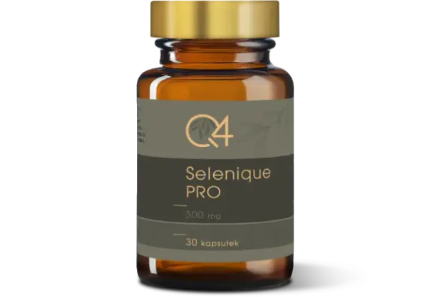 Selen organiczny Q4 Selenique PRO 1x30 - selen czterowartościowy z liści rokitnika