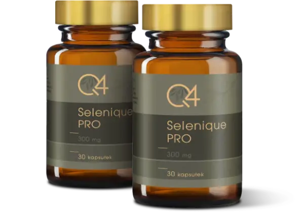 Selen organiczny Q4 Selenique PRO 2x30 - selen czterowartościowy z rokitnika
