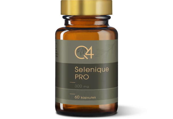 Selen organiczny Q4 Selenique PRO 1x60 - selen z rokitnika czterowartościowy