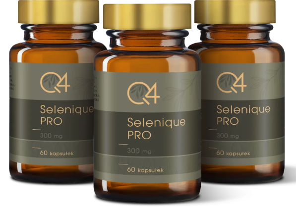 Q4 Selenique PRO 3x60 - Selen organiczny czterowartościowy z rokitnika